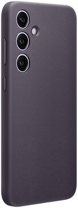 Чехол Samsung Vegan Leather Case S24+ темно-фиолетовый фото 3