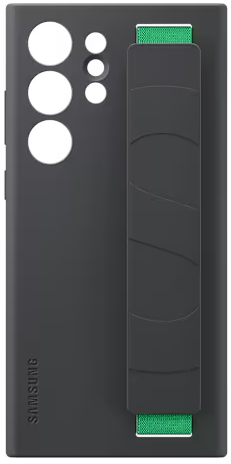 Чехол Samsung Silicone Grip Case S23 Ultra Черный EF-GS918TBEGRU - фото 1