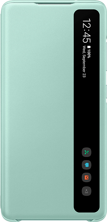 Чехол Samsung Smart Clear View Cover для Galaxy S20 FE мятный
