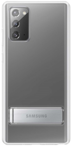 Чехол Samsung Clear Standing Cover для Galaxy Note20 прозрачный