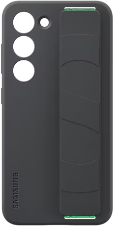 Чехол Samsung Silicone Grip Case S23 Черный EF-GS911TBEGRU - фото 1