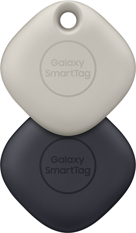 Беспроводная метка Samsung SmartTag, 2 шт. черный и белый