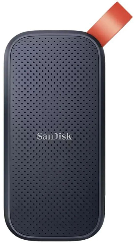 Внешний накопитель Sandisk Portable V2, 1 ТБ черный SDSSDE30-1T00-G26 - фото 2