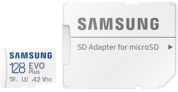 Карта памяти Samsung Карта памяти Samsung MicroSDXC 128Гб EVO Plus CL10 с адаптером белый фото 5