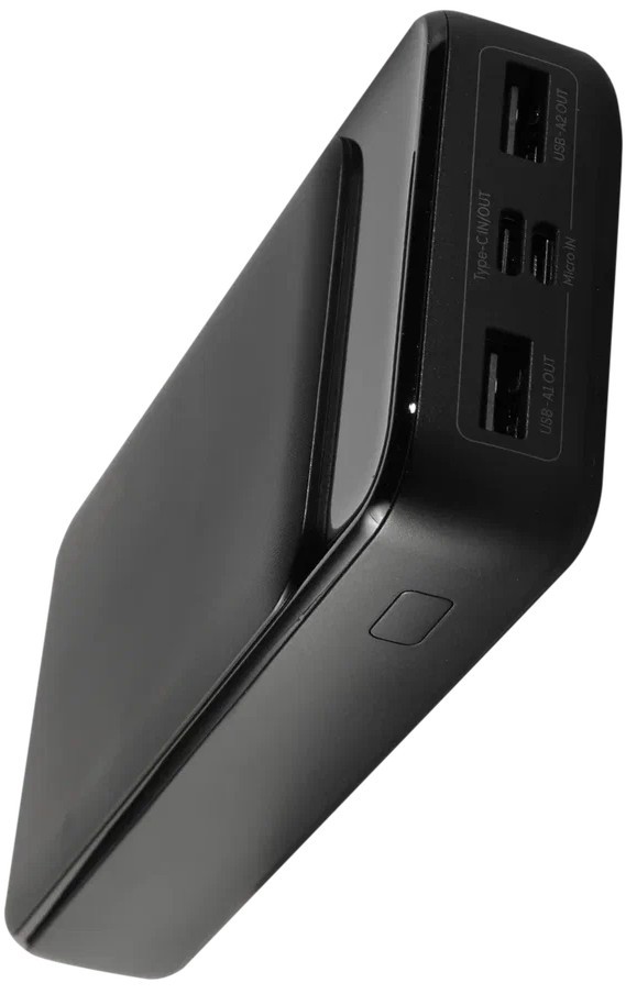 Внешний аккумулятор USAMS Внешний аккумулятор USAMS US-CD200, 3 Ports, USB-A + USB-C, 20000mAh черный фото 3