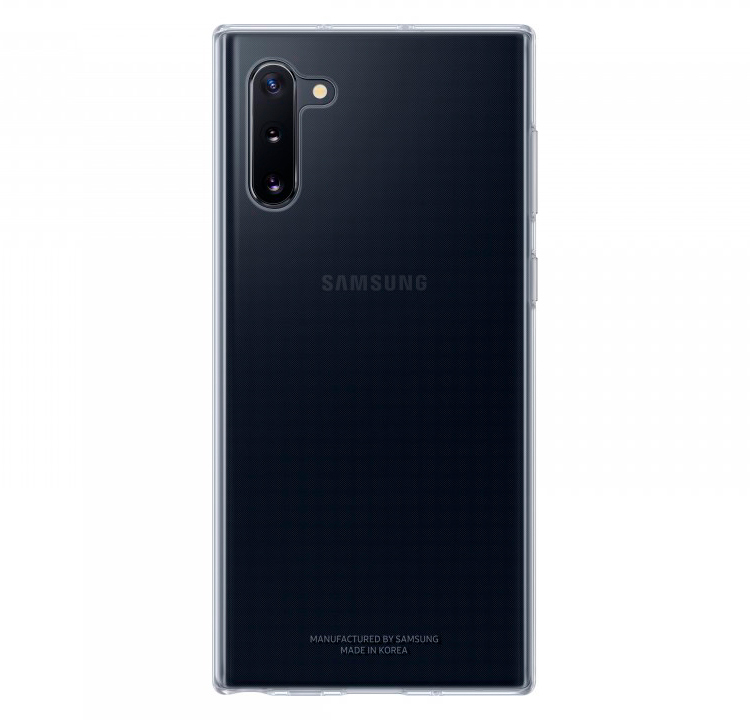 Чехол Samsung Clear Cover для Galaxy Note10 прозрачный