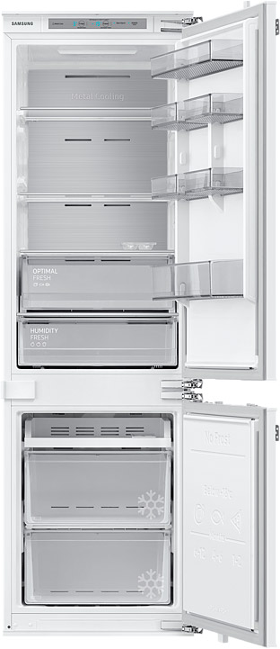 Встраиваемый холодильник Samsung BRB267034WW/WT с двухконтурной системой охлаждения Twin Cooling, 261 л BRB267034WW/WT, цвет белый BRB267034WW/WT BRB267034WW/WT с двухконтурной системой охлаждения Twin Cooling, 261 л - фото 4