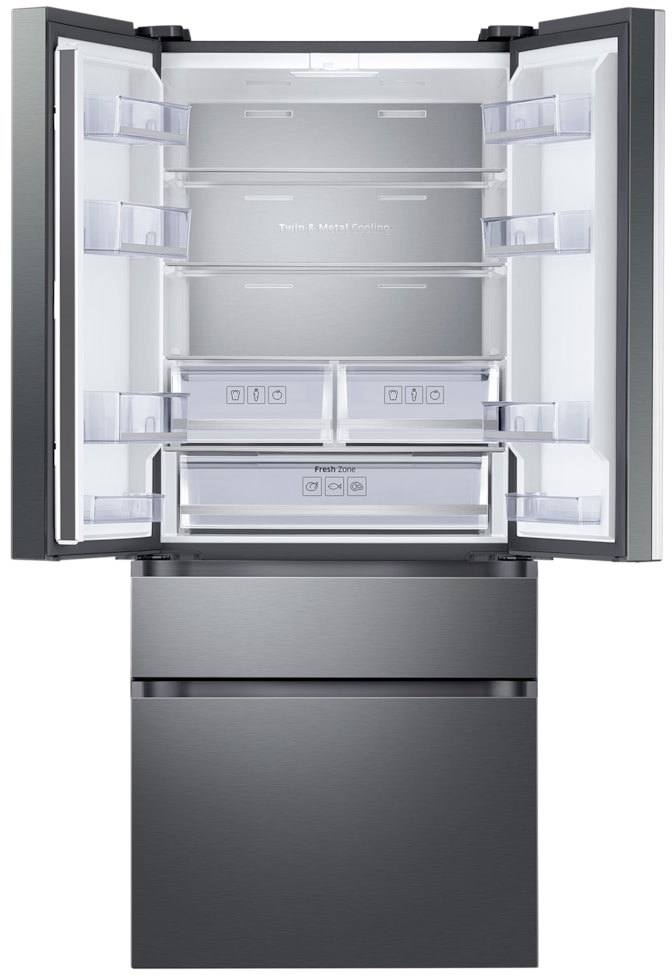Холодильник Samsung RF5500K с двухконтурной системой охлаждения Twin Cooling Plus™, 461 л Графитовый RF50N5861B1/WT, цвет серый RF50N5861B1/WT - фото 4