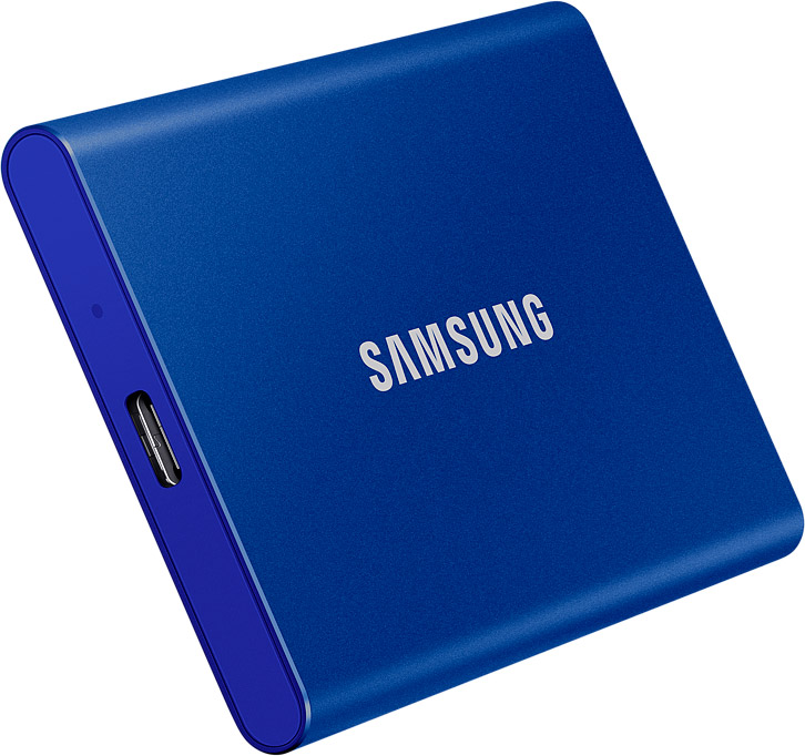 Внешний накопитель Samsung SSD USB 3.2 T7 2 ТБ синий MU-PC2T0H/WW MU-PC2T0H/WW - фото 7