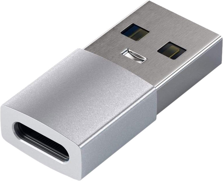 Адаптер Satechi USB-A / USB-C серебристый ST-TAUCS