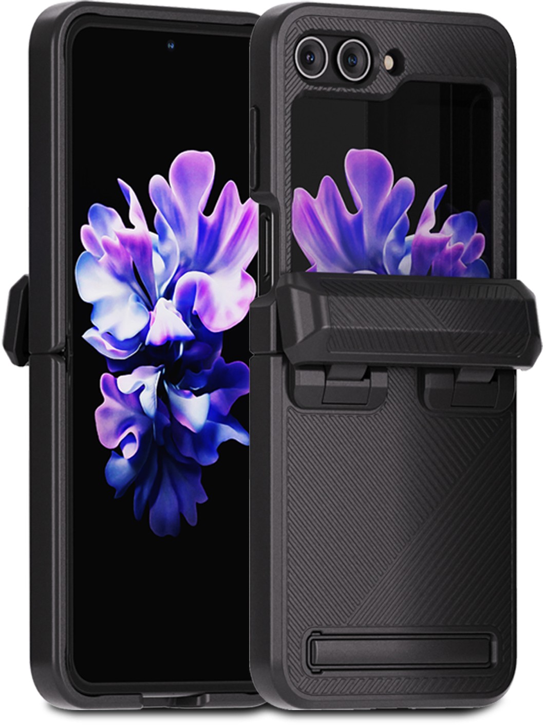 Чехол Whitestone Escudo Armored Case для Z Flip5 черный купить на фирменном  сайте galaxystore в Москве, цены на Чехол Whitestone Escudo Armored Case  для Z Flip5 черный