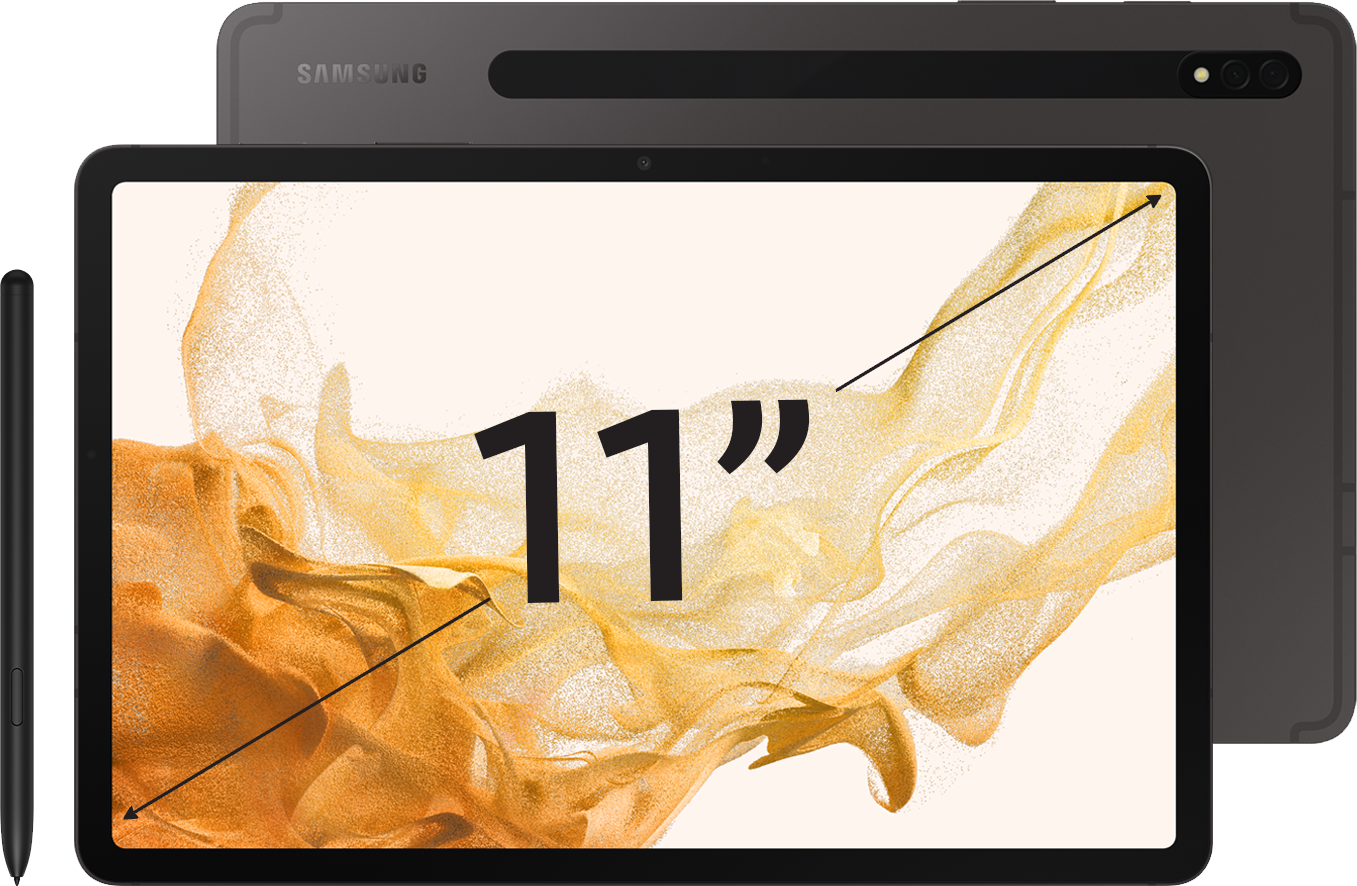 Планшет Samsung Galaxy Tab S8 Wi-Fi 256 ГБ графит (SM-X700NZABSER)