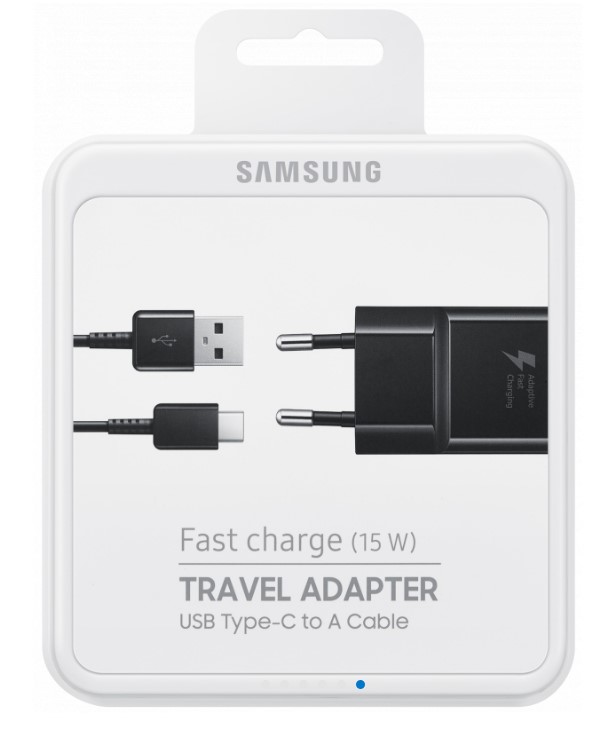 Сетевое зарядное устройство Samsung EP-TA20EBECGRU черный фото 5