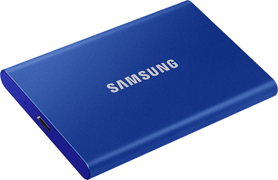 Внешний накопитель Samsung SSD USB 3.2 T7 1 ТБ синий MU-PC1T0H/WW MU-PC1T0H/WW - фото 5