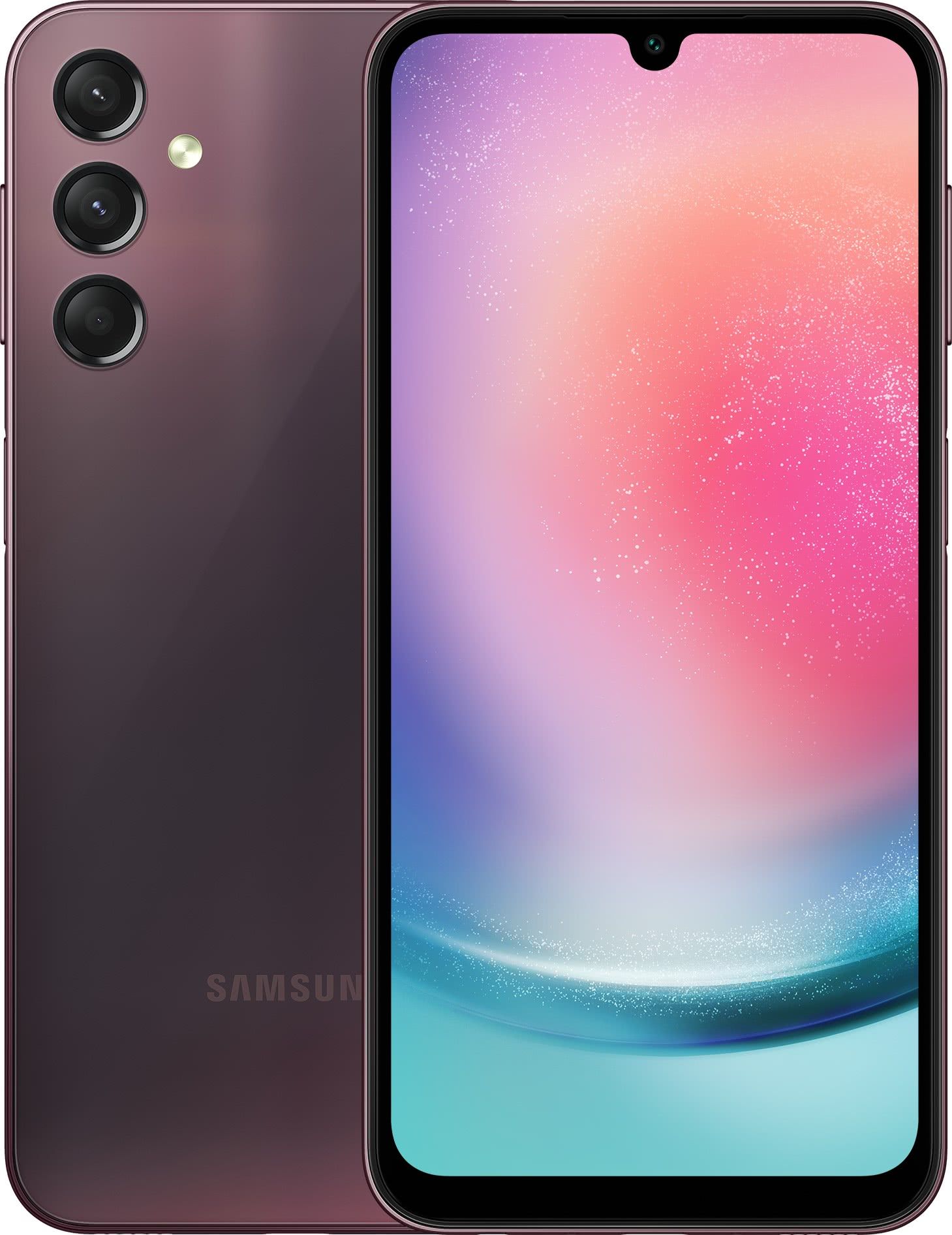 Смартфон Samsung Galaxy A24 4 ГБ / 128 ГБ бургунди