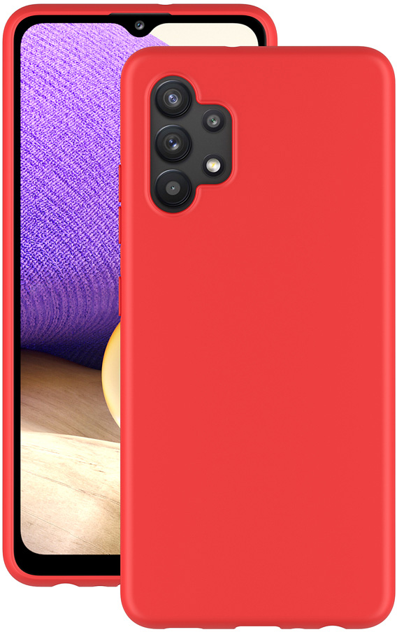 Чехол Deppa Gel Color для Galaxy A32 красный 870089 - фото 1
