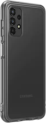 Чехол Samsung Soft Clear Cover A13 черный EF-QA135TBEGRU - фото 3
