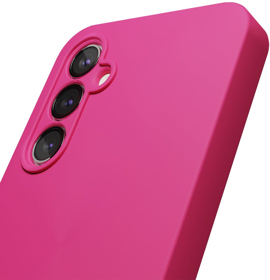 Чехол VLP Aster Case для Galaxy A35, силикон розовый 1057062 - фото 4