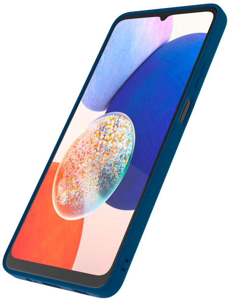 Чехол VLP Silicone Case для Galaxy A24, силикон темно-синий 1051090 - фото 3