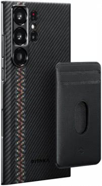 Чехол Pitaka Чехол Pitaka MagEZ 3 Case для Galaxy S23 Ultra, кевлар Rhapsody фото 3