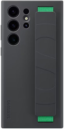 Чехол Samsung Silicone Grip Case S23 Ultra Черный EF-GS918TBEGRU - фото 4