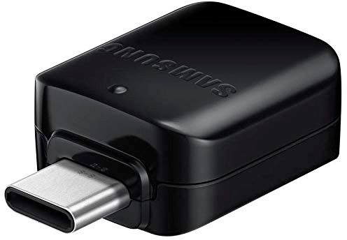 Переходник Samsung OTG USB Type-C на USB черный фото 3