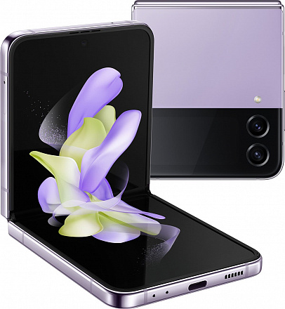 Смартфон Samsung Galaxy Z Flip4 256 ГБ лавандовый (SM-F721BLVEGLB) SM-F721BLVEGLB, цвет лаванда Galaxy Z Flip4 256 ГБ лавандовый (SM-F721BLVEGLB) - фото 1