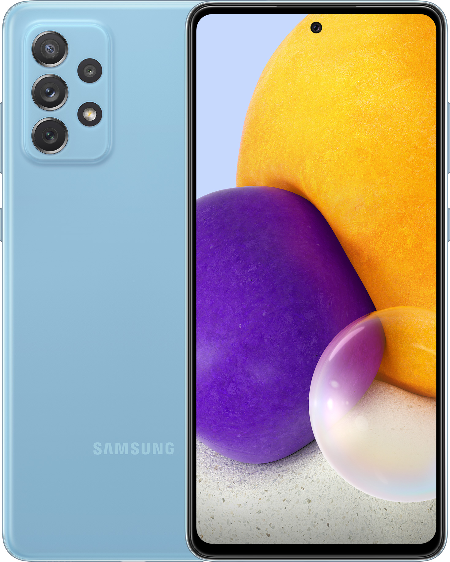 Смартфон Samsung Galaxy A72 128 ГБ синий (SM-A725FZBDSER)