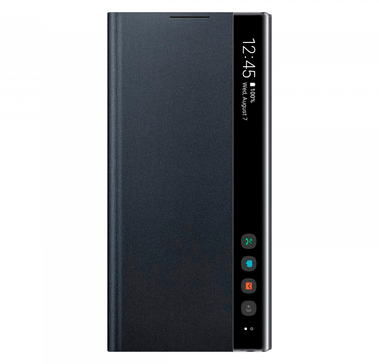 Чехол-книжка Samsung Clear View Cover для Galaxy Note10 черный