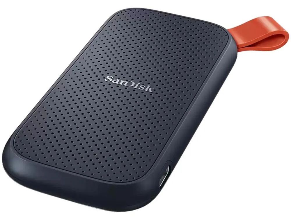 Внешний накопитель Sandisk Portable V2, 1 ТБ черный SDSSDE30-1T00-G26 - фото 3