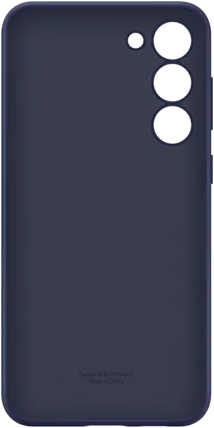 Чехол Samsung Silicone Case S23+ Темно-синий EF-PS916TNEGRU Silicone Case S23+ Темно-синий - фото 3