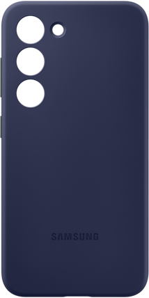 Чехол Samsung Silicone Case S23 Темно-синий — купить по цене 490 с ...