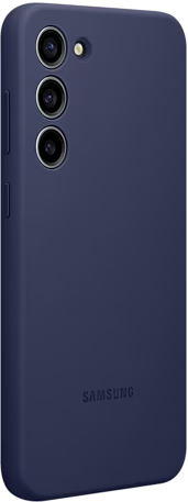 Чехол Samsung Silicone Case S23+ Темно-синий EF-PS916TNEGRU Silicone Case S23+ Темно-синий - фото 1