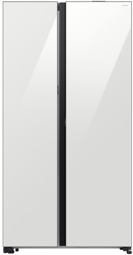 

Холодильник Samsung Side-by-Side с автоматически открывающимися дверьми, 646 л Белое стекло, Белый, Side-by-Side с автоматически открывающимися дверьми, 646 л Белое стекло