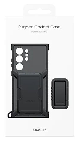 Чехол Samsung Rugged Gadget Case S23 Ultra титан фото 10