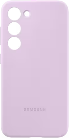 Чехол Samsung Silicone Case S23 Лиловый EF-PS911TVEGRU, цвет фиолетовый - фото 1