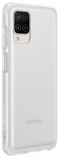Чехол Samsung Silicone Cover для Galaxy A12 белый EF-QA125TTEGRU - фото 2