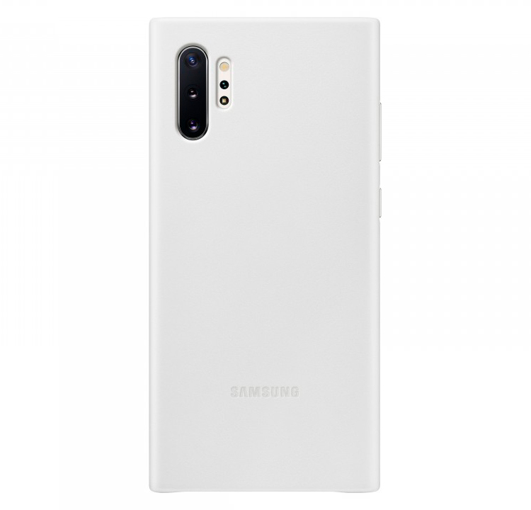 

Leather Cover для Galaxy Note10+ белый