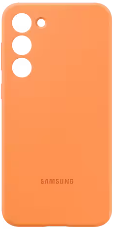 Чехол Samsung Silicone Case S23+ Оранжевый EF-PS916TOEGRU Silicone Case S23+ Оранжевый - фото 1