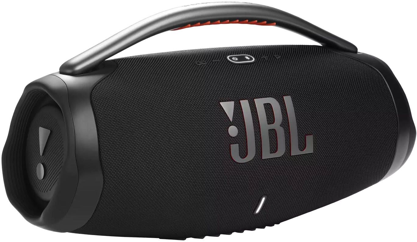 Портативная акустика JBL Boombox 3 черный купить на фирменном сайте  galaxystore в Москве, цены на Портативная акустика JBL Boombox 3 черный