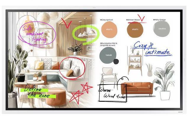 

Монитор Samsung 55" WM55FX Flip светло-серый, 55" WM55FX Flip светло-серый