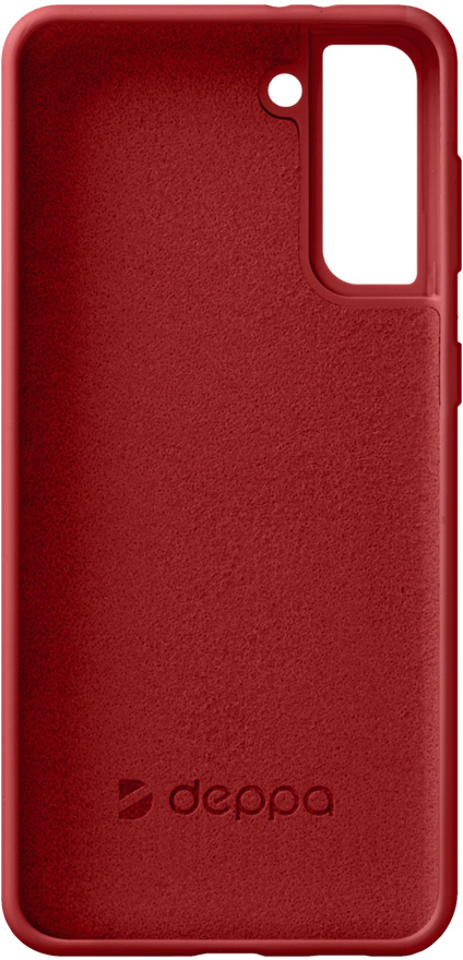 Чехол Deppa Liquid Silicone Pro для Galaxy S21+ красный 870016 Liquid Silicone Pro для Galaxy S21+ красный - фото 4
