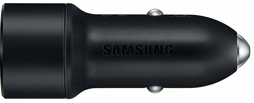 Автомобильное зарядное устройство Samsung ULC Dual Fast Car Charger черный EP-L1100WBEGRU - фото 2