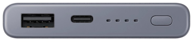 Внешний аккумулятор Samsung EB-P3300 10000 mAh с функцией быстрой зарядки серый EB-P3300XJRGRU - фото 3
