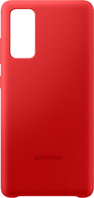 Чехол Samsung Silicone Cover для Galaxy S20 FE красный
