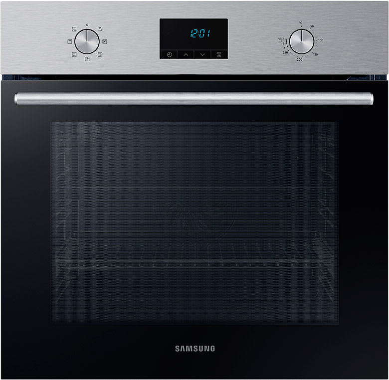 Духовой шкаф Samsung NV68A1110RS/WT с конвекцией, 68 л нержавеющая сталь