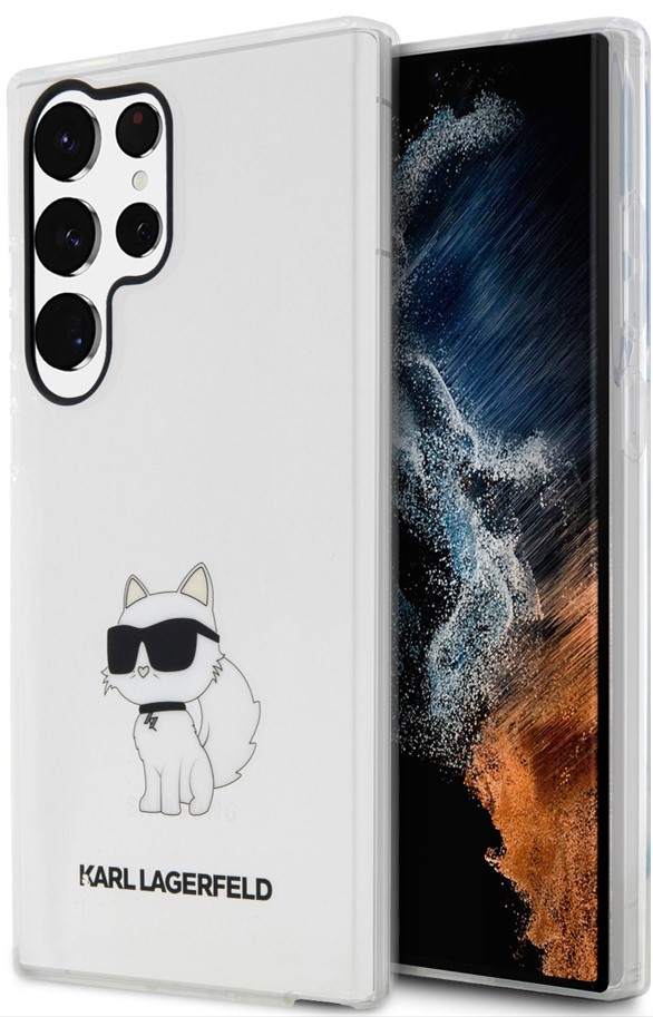 Чехол Karl Lagerfeld NFT Choupette для Galaxy S23 Ultra прозрачный KLHCS23LHNCHTCT - фото 3