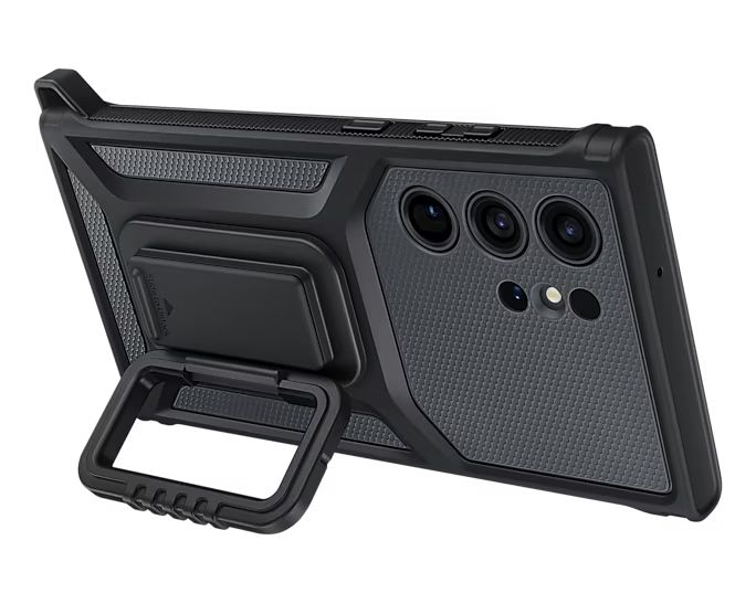 Чехол Samsung Rugged Gadget Case S23 Ultra титан фото 9