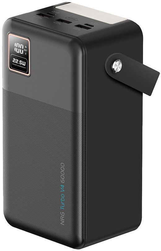 

Внешний аккумулятор Deppa NRG Turbo V4 60000 mAh черный, NRG Turbo V4 60000 mAh черный