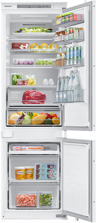 Встраиваемый холодильник Samsung BRB267050WW/WT с охлаждением Metal Cooling, 264 л BRB267050WW/WT, цвет белый BRB267050WW/WT BRB267050WW/WT с охлаждением Metal Cooling, 264 л - фото 5